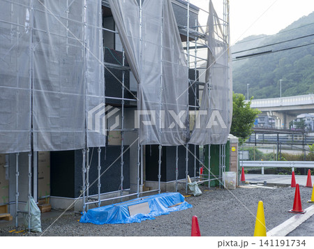 建築途中のアパート 建築途中のアパート 141191734