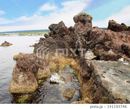 北海道 利尻島 仙法志御崎公園 北海道 利尻島 仙法志御崎公園 141193746