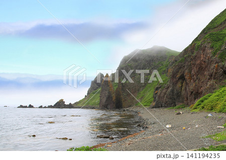 北海道 礼文島 地蔵岩 北海道 礼文島 地蔵岩 141194235
