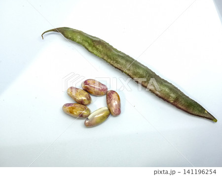 Cranberry beans (also known as Borlotti or Roman beans) 141196254