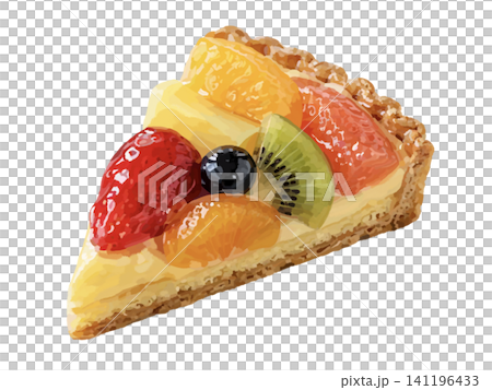 Fruit tart (without plate) 141196433