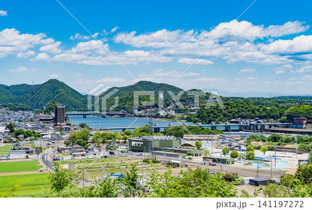 伊木山から見た木曽川の景色 伊木山から見た木曽川の景色 141197272