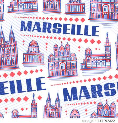 Vector Marseille Seamless Pattern Vector Marseille Seamless Pattern 141197822