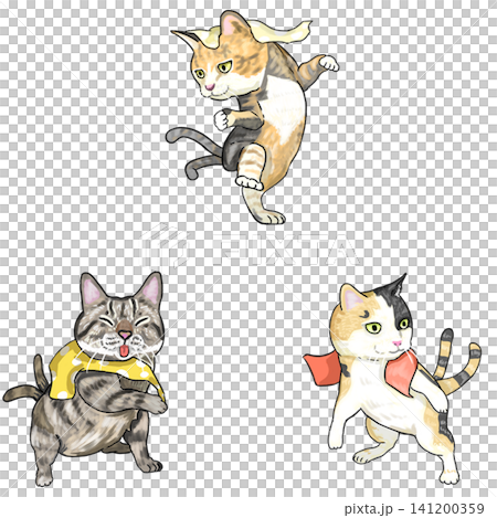 Nekomata (Cat Spirit) - Set of 3 Nekomata (Cat Spirit) - Set of 3 141200359