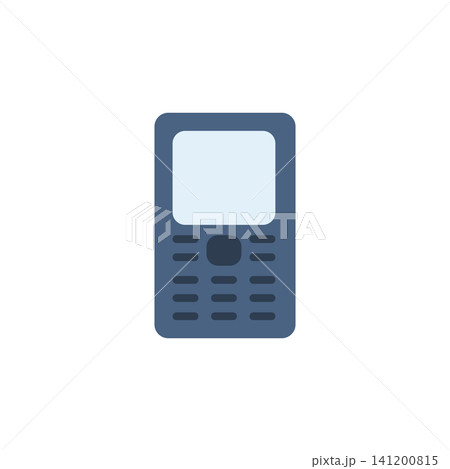 Phone icon for calling feature or contact in application. Handset receiver symbol for communication software. Icon design flat style Phone icon for calling feature or contact in application. Handset receiver symbol for communication software. Icon design flat style 141200815