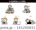 生活習慣病の主な原因イラスト集 141200831