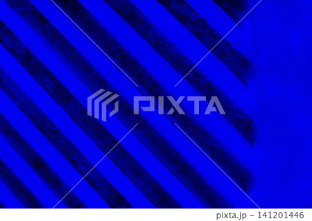 Metal background steel corrugated blue texture pattern metallic wall sheet iron surface fence abstract structure backdrop 141201446