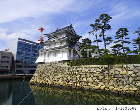 高松城跡(玉藻城跡・玉藻公園)の艮櫓(旧太鼓櫓跡)_香川県高松市 高松城跡(玉藻城跡・玉藻公園)の艮櫓(旧太鼓櫓跡)_香川県高松市 141201668