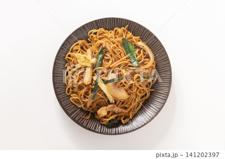行者菜入り ソース焼きそば 行者菜入り ソース焼きそば 141202397
