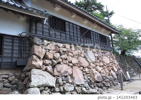 松江城 本丸の南多聞櫓(島根県松江市) 松江城 本丸の南多聞櫓(島根県松江市) 141203483