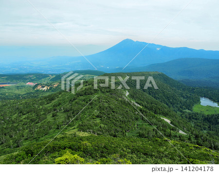 【山の風景】岩手県&秋田県・八幡平からの岩手山(2015年) 【山の風景】岩手県&秋田県・八幡平からの岩手山(2015年) 141204178