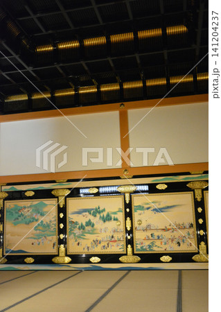 名古屋城 本殿 内装風景 名古屋城 本殿 内装風景 141204237