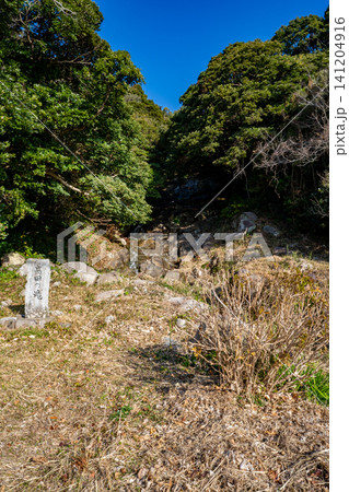 高田の滝の風景（肝付町） 141204916