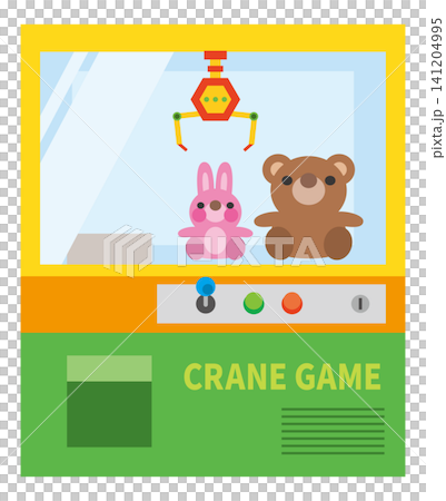 Image illustration of a crane game at an arcade. Image illustration of a crane game at an arcade. 141204995