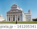 Pisa Cathedral with Leaning Tower in background, 1970s 141205341
