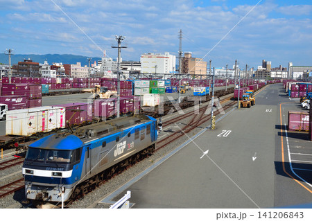 JR貨物　百済貨物ターミナル駅 141206843