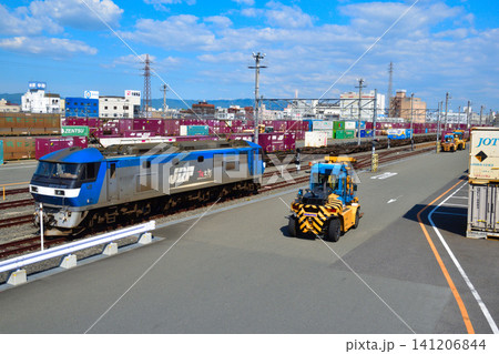 JR貨物　百済貨物ターミナル駅 141206844