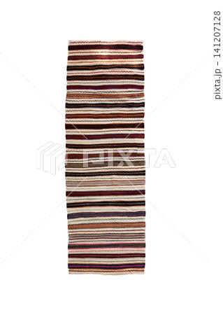 wool woven old antique Turkish rug 141207128