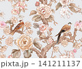 chinoiserie pattern with birds 141211137