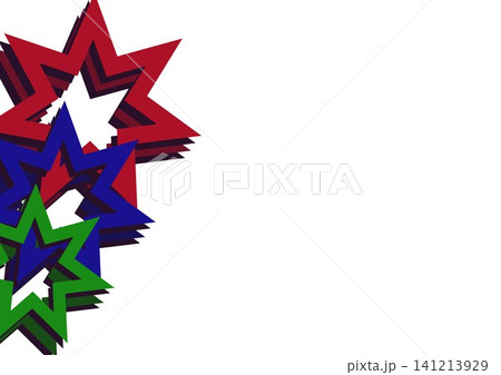 Abstract Stacked Multi Colored 3D Octagram Star Hollow Frames Vertical Left Border Abstract Stacked Multi Colored 3D Octagram Star Hollow Frames Vertical Left Border 141213929