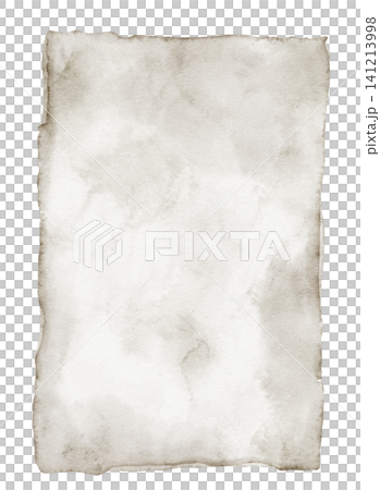 Paper watercolor illustration of vintage parchment sheet with rough torn edges and aged texture, blank document surface. Antique background isolated on white for templates, invitations, scrapbooking. Paper watercolor illustration of vintage parchment sheet with rough torn edges and aged texture, blank document surface. Antique background isolated on white for templates, invitations, scrapbooking. 141213998
