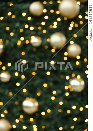 Elegant New Year's Eve Celebration Backdrop with Glittering Golden Balls and Warm Glow. Elegant New Year's Eve Celebration Backdrop with Glittering Golden Balls and Warm Glow. 141215635