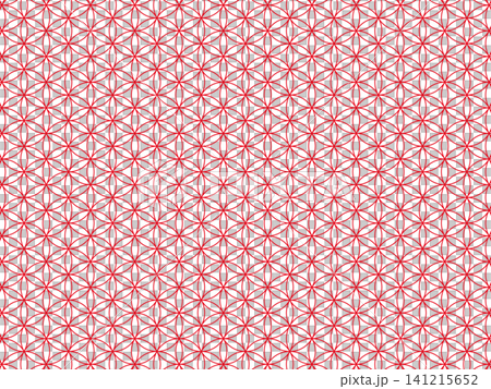 Red Flower of Life background 141215652