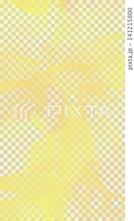 A watercolor-style abstract texture background illustration with softly blending pastel yellow colors. 141215800
