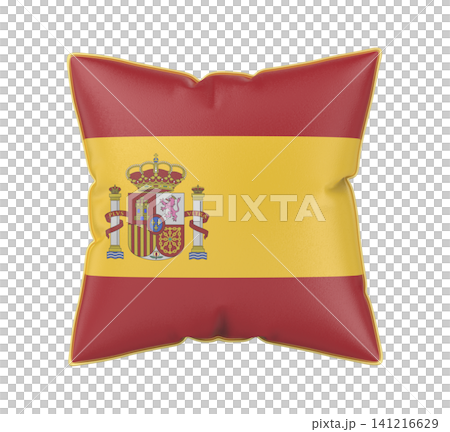 Pillow with the flag of Spain 141216629