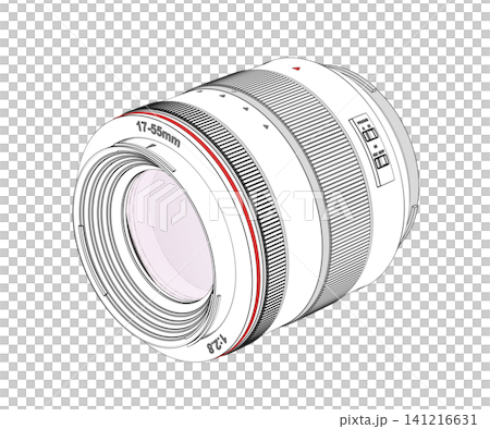 Sketch of zoom camera lens Sketch of zoom camera lens 141216631