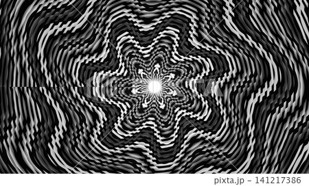 Black and white abstract star pattern design Black and white abstract star pattern design 141217386