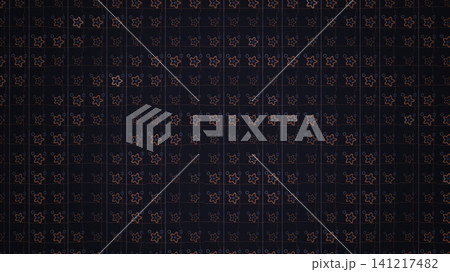 Floral pattern design on dark background 141217482