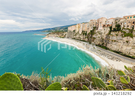 Tropea town and beach Tropea town and beach 141218292
