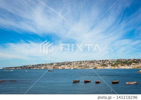 View of the coast of Naples, Italy. View of the coast of Naples, Italy. 141218296