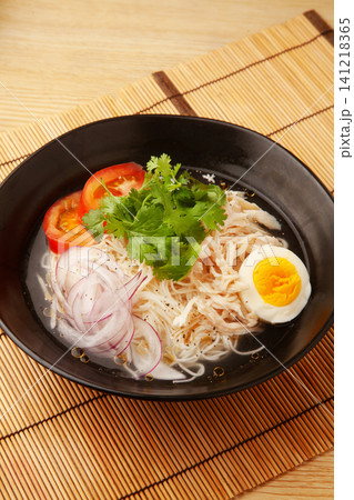 エスニック風鶏塩そうめん 141218365