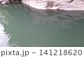 青い川に反射する岩影 青い川に反射する岩影 141218620