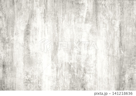 Light gray textured concrete wall with distressed plaster surface for minimal background and design Light gray textured concrete wall with distressed plaster surface for minimal background and design 141218636