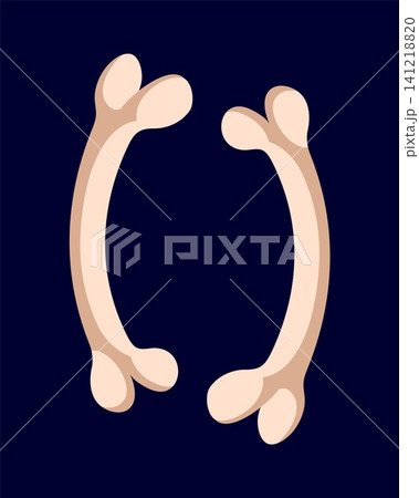 Mexican cartoon folk font punctuation parentheses. Hispanic culture typeface sign, Latin American folk typeset vector punctuation mark. Mexico national alphabet type element with skeleton bones Mexican cartoon folk font punctuation parentheses. Hispanic culture typeface sign, Latin American folk typeset vector punctuation mark. Mexico national alphabet type element with skeleton bones 141218820