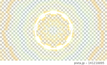 Circular pattern with light and dark shades 141218895