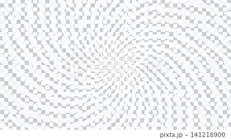 Concentric black and white spiral pattern 141218900