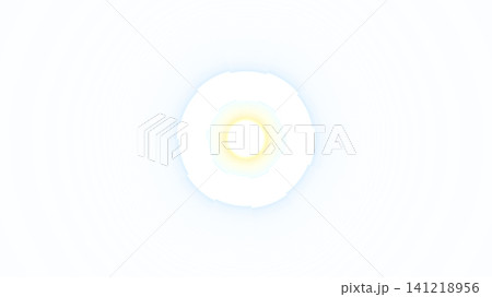 Bright circular light on dark background 141218956