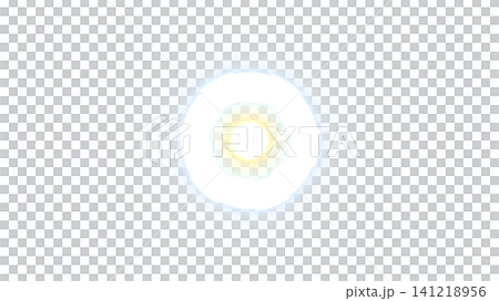 Bright circular light on dark background 141218956