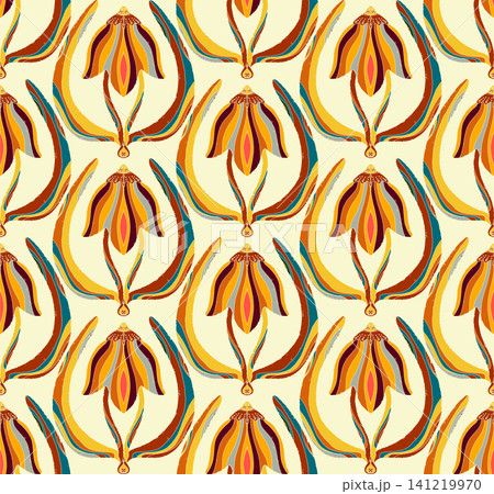 seamless pattern with bananas seamless pattern with bananas 141219970