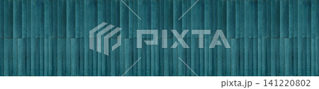 Deep teal glazed ceramic finger tiles featuring rich color variations and vertical lines Deep teal glazed ceramic finger tiles featuring rich color variations and vertical lines 141220802