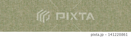 Solid sage green textured linen fabric texture with fine woven threads 141220861
