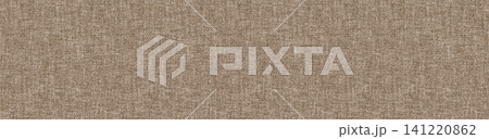 Solid taupe brown textured linen fabric texture with fine heather weave 141220862