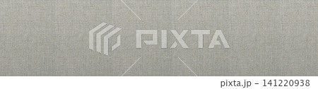 Panoramic seamless texture of light grey heather linen fabric with fine weave Panoramic seamless texture of light grey heather linen fabric with fine weave 141220938