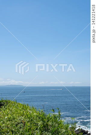 三浦半島 城ヶ島からの海の風景 三浦半島 城ヶ島からの海の風景 141221418