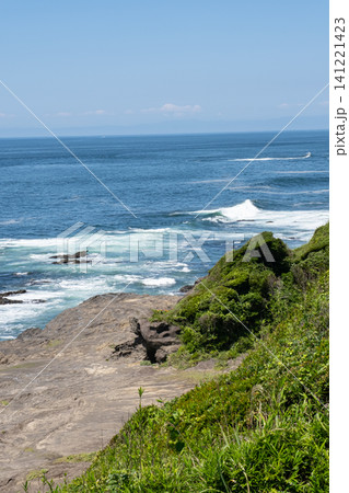 三浦半島 城ヶ島からの海の風景 三浦半島 城ヶ島からの海の風景 141221423