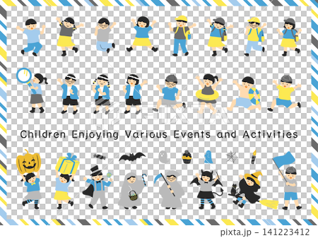 Children's illustration set Children's illustration set 141223412